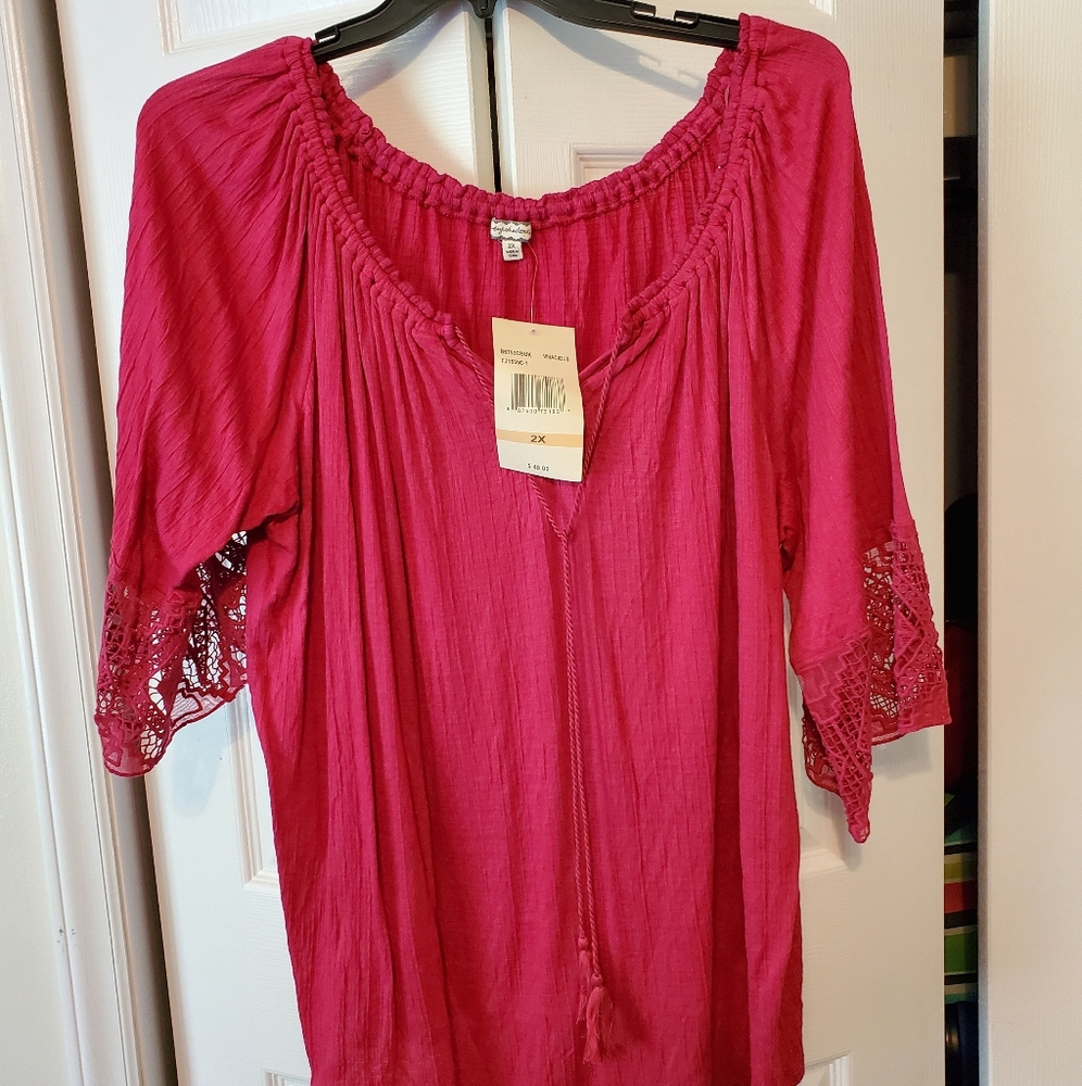 New Eyeshadow Blouse 2X